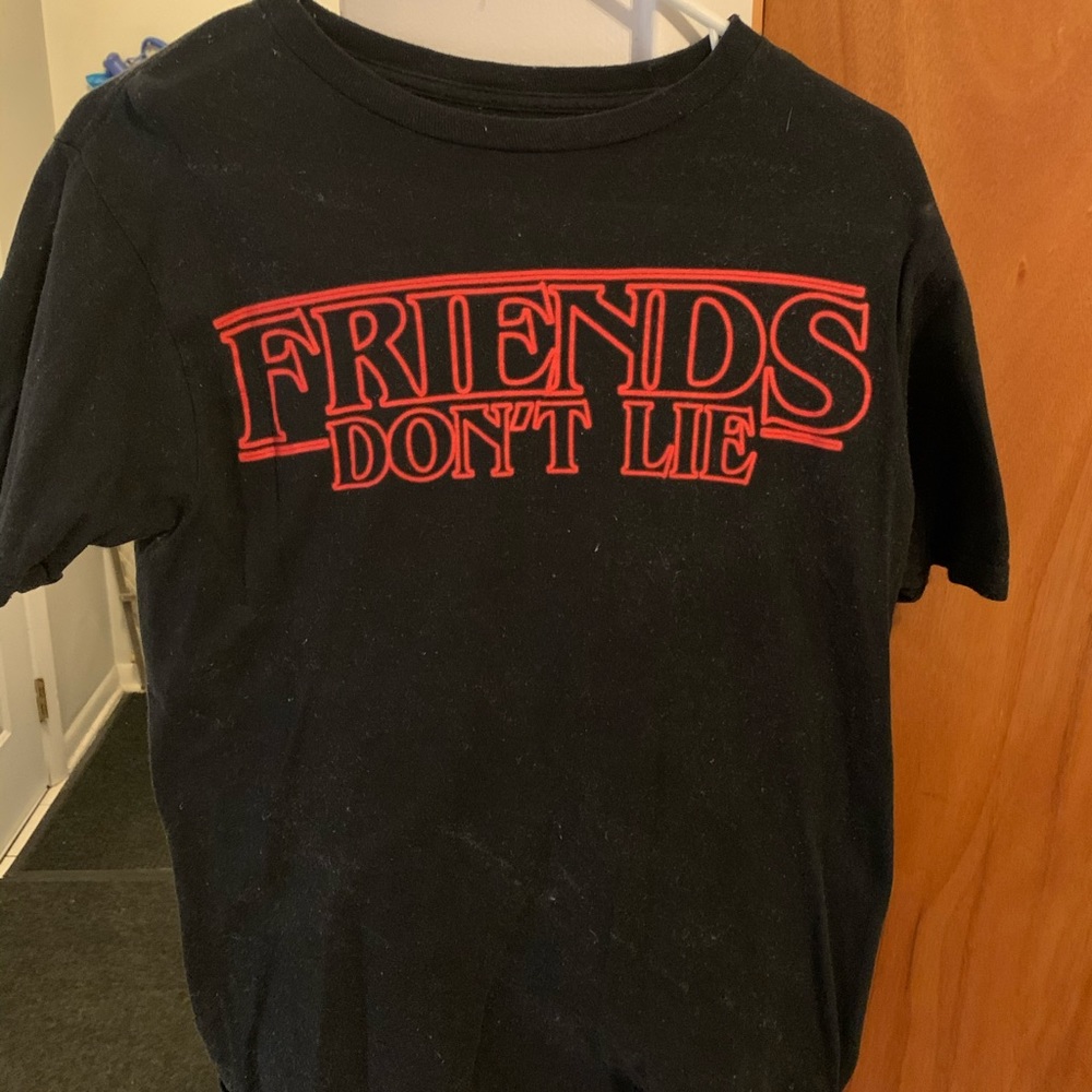 Stranger Things “Friends Don’t Lie” Graphic Tee